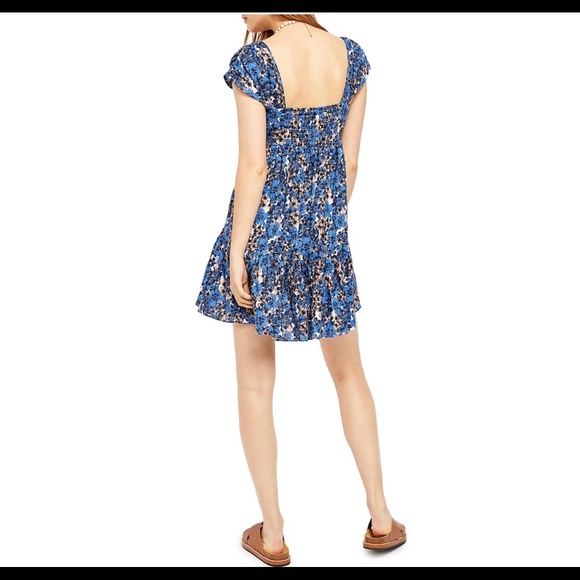 Free People Boho Pattern Play Linen-Blend Mini - Picture 2 of 5